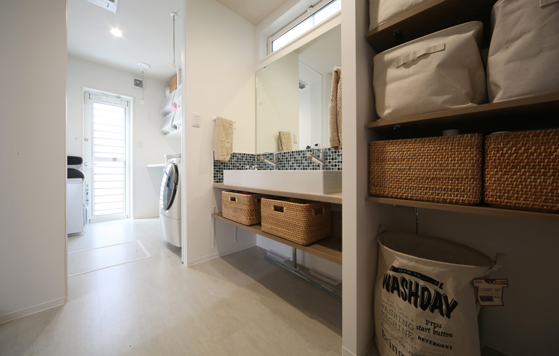 使いやすい洗面所 脱衣所のバランスって 間取り 広さ 収納のアイデア 奈良の新築分譲 注文住宅ならマルマインハウス